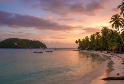 Caribbean sunset